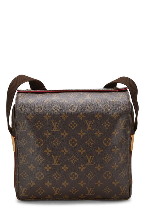 Louis Vuitton Brown China Run Monogram Canvas Naviglio 